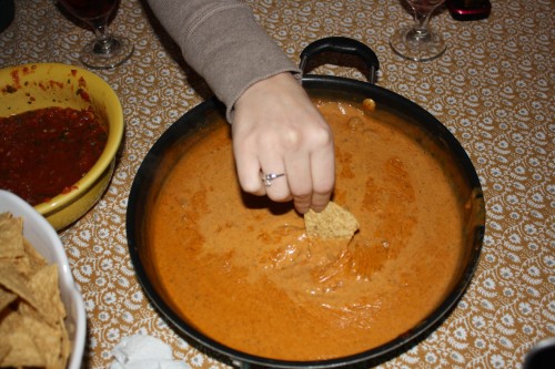 Skillet Queso and Salsa