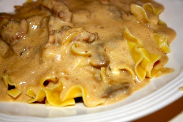 Beef Stroganoff