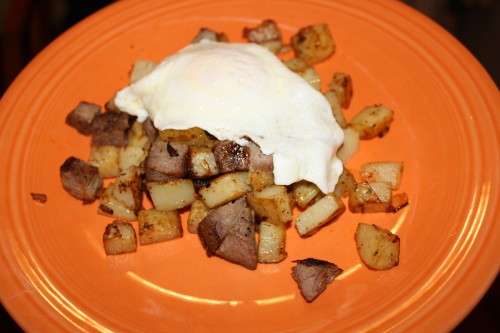 Steak and potato hash 2