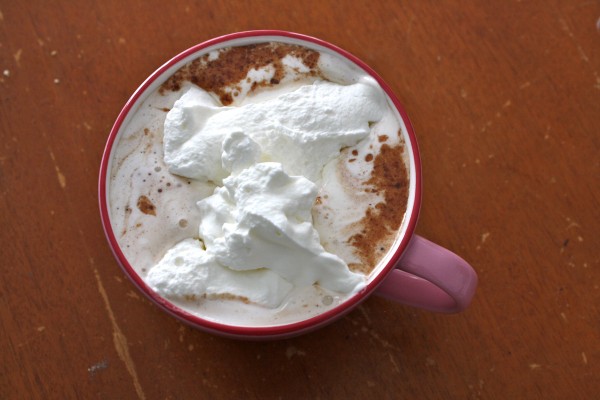 Mexican Hot Chocolate with Whipped Cream