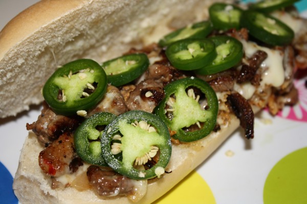 Jalapeno Cheese Steak