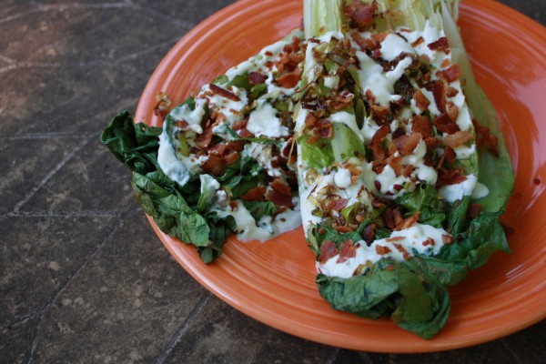 Grilled Romaine Salad - www.mychickenfriedlife.com