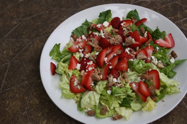 Strawberry Feta Salad - My Chicken Fried Life