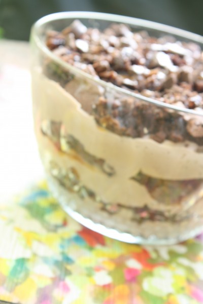 Rolo Brownie Trifle - My Chicken Fried Life