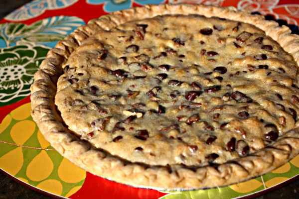 Chocolate Chip Pecan Pie - My Chicken Fried Life