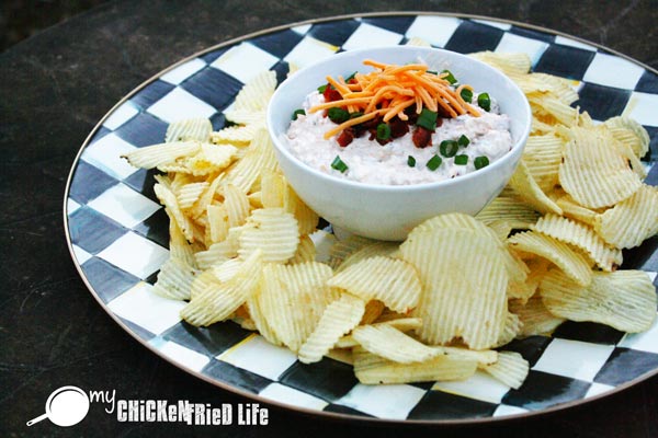 Baked Potato Dip - My Chicken Fried Life