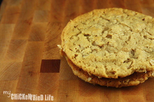 Oatmeal Peanut Butter Sandwich Cookies - My Chicken Fried Life 