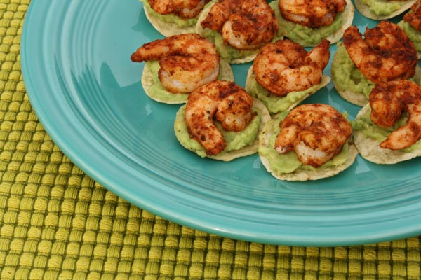 Mini Chipotle Shrimp Tostadas - My Chicken Fried Life 