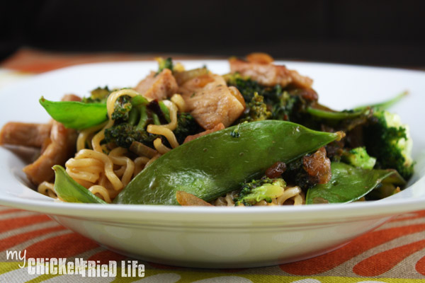 Ramen Stir Fry - My Chicken Fried Life