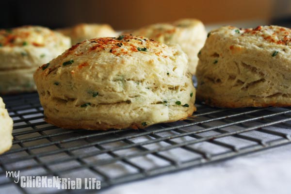 Feta and Chive Scones - My Chicken Fried Life