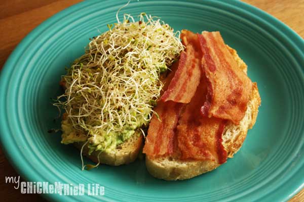Bacon Avocado Sandwiches - My Chicken Fried Life 