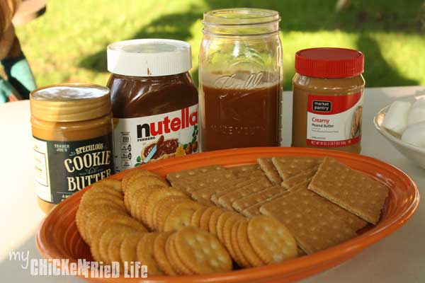 S'mores Bar - My Chicken Fried Life