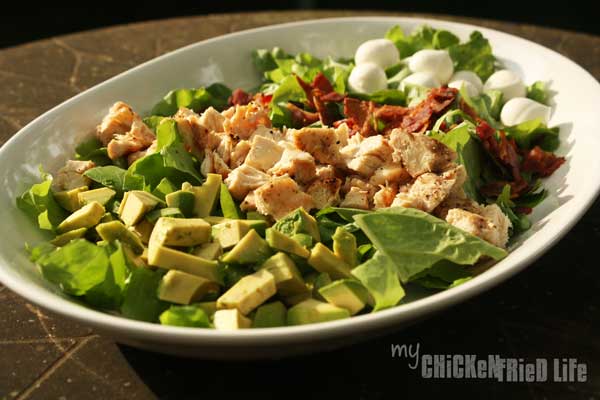 Bacon and Avocado Chopped Salad - My Chicken Fried Life