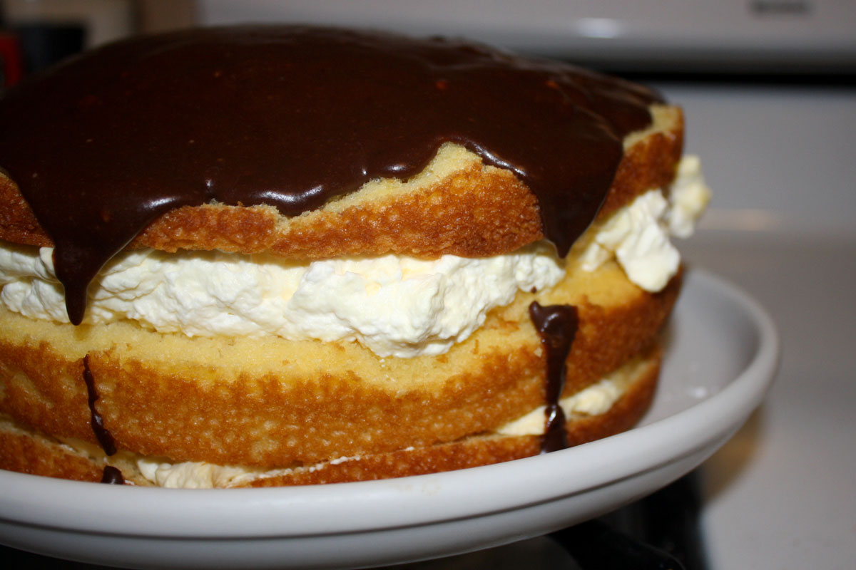 Boston Creme Pie - My Chicken Fried Life