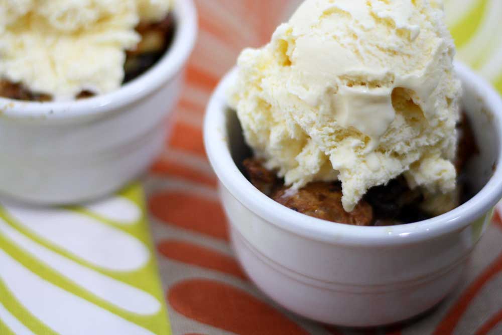 Chocolate Croissant Bread Pudding - My Chicken Fried Life